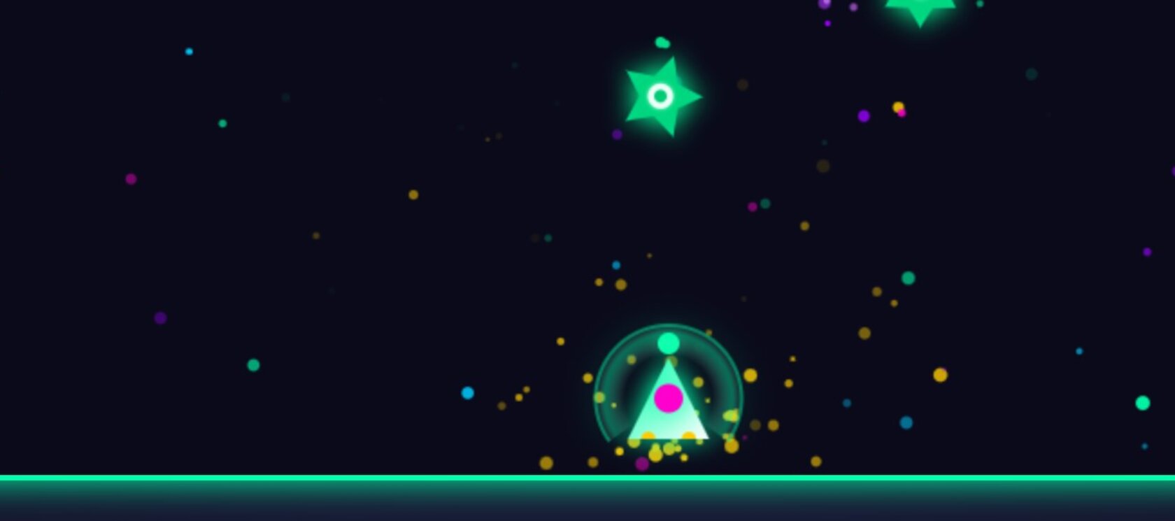 Neon starfighter
